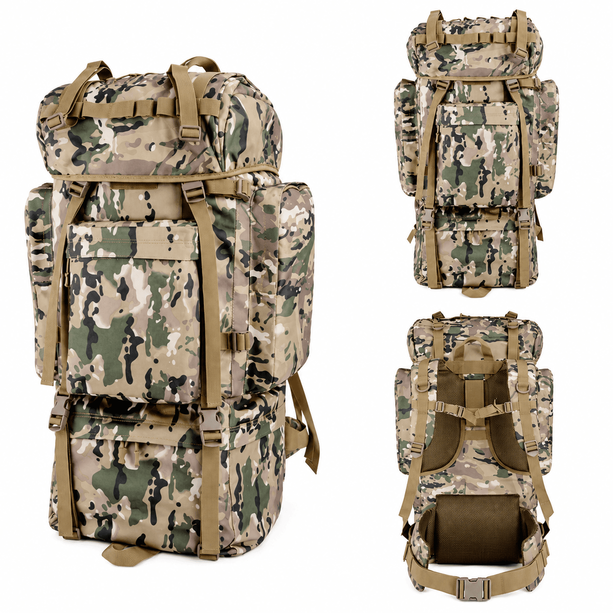 100L Framed Tactical Rucksack